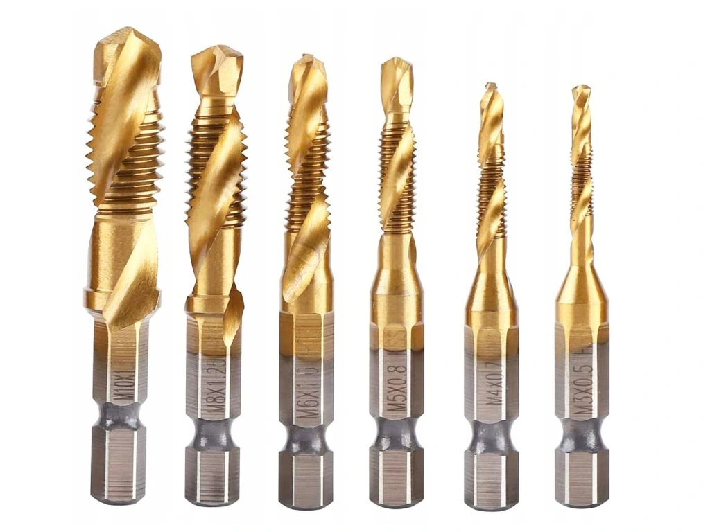 Závitníky, závitové očka, záhlubníky