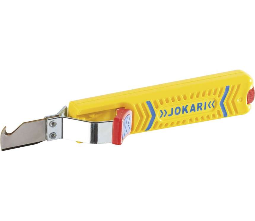 Jokari 10280 NO. 28 H SECURA odizolovací nůž Vhodné pro kulaté kabely 8 do 28 mm