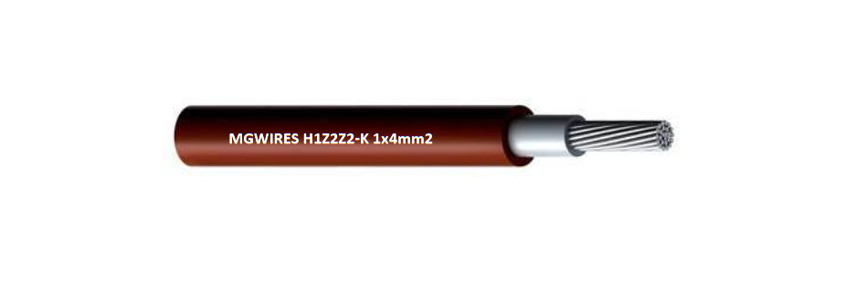 Solární kabel H1Z2Z2-K 4mm2, červený