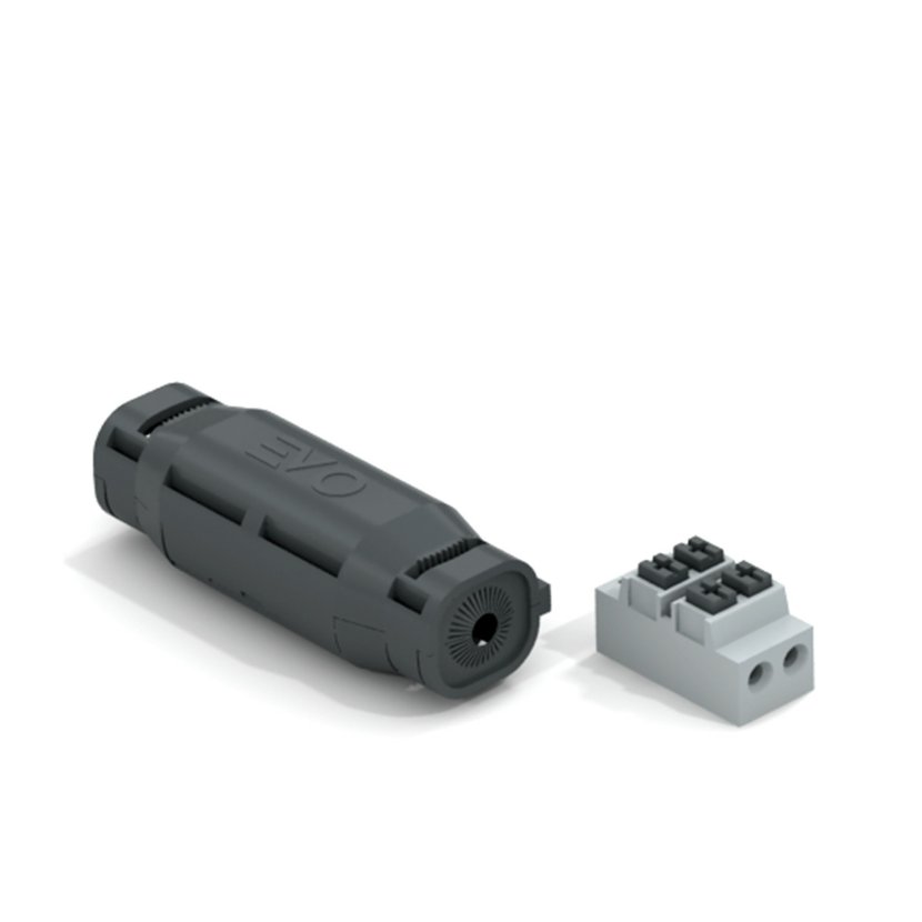 1005630 Spojka gelová EVO PX s bezšroubovou svorkou 2x (0,5-1,5mm2), IP68