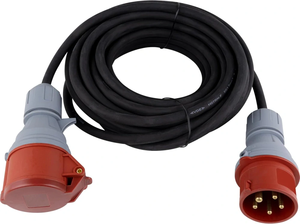 Prodlužovací kabel, 400V/16A 5P 1 zásuvka/zástrčka 15m