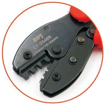 Kleště lisovací na konektory MC4, LY2546B