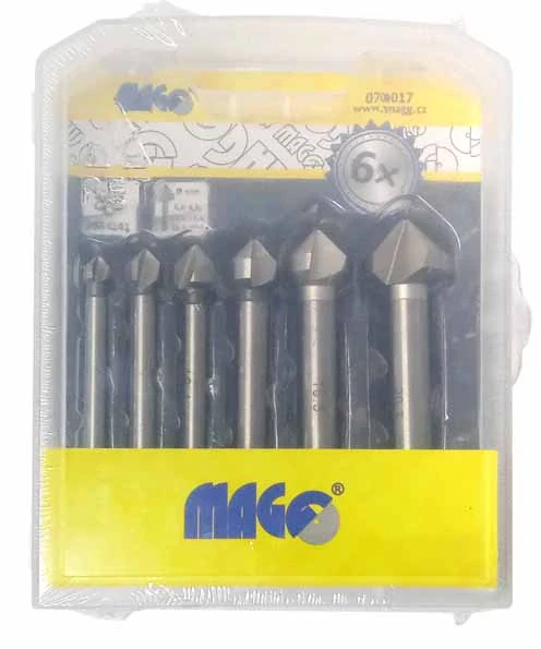 MAGG Sada záhlubníků - 6 ks