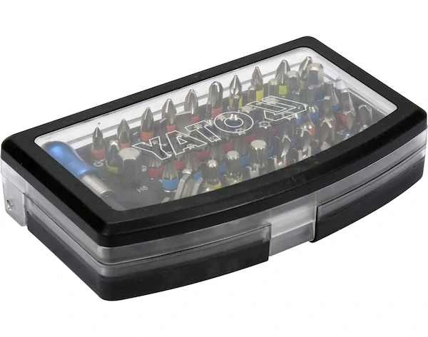 YATO YT-04624, Sada bitů s adaptérem 1/4" 59ks