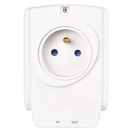 Emos P53893, 918J Přepěťová ochrana 1 zásuvka + RJ45 s LED indikátorem