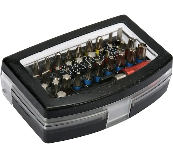 YATO YT-04622, Sada bitů s adaptérem 1/4" 32ks