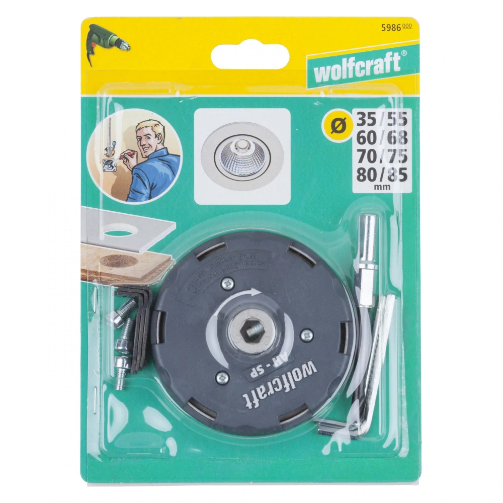 Wolfcraft 5986000 nastavitelná děrovka             