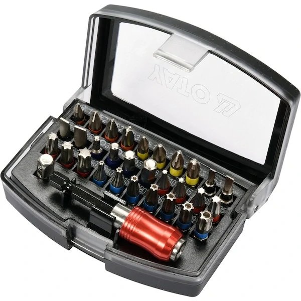 YATO YT-04622, Sada bitů s adaptérem 1/4" 32ks