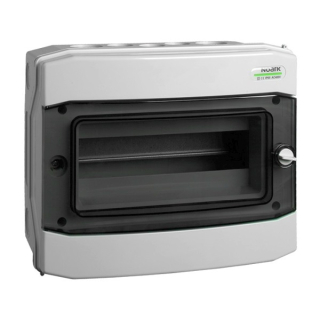 Noark 101494 PHS 12T Plastová rozvodnice, montáž na omítku, IP65, 1 řada, 12 modulů