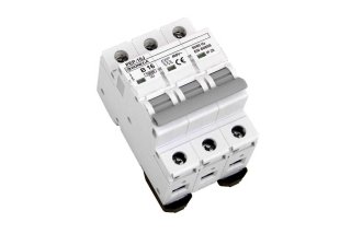 03-3016B-PEP-10J Jistič PEP-10J (10 kA) 3P B 16A, Bonega