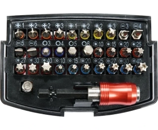 YATO YT-04622, Sada bitů s adaptérem 1/4" 32ks