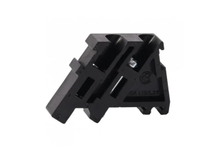 F111180 RSA L 35 Svorka koncová - černá, Elektro Bečov