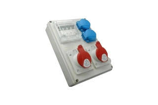 ROS-I 1601 (10003492.00) Rozvodnice zásuvková 2x1653+2x230V, jištěná, IP44, SEZ